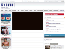 Tablet Screenshot of e-novine.com